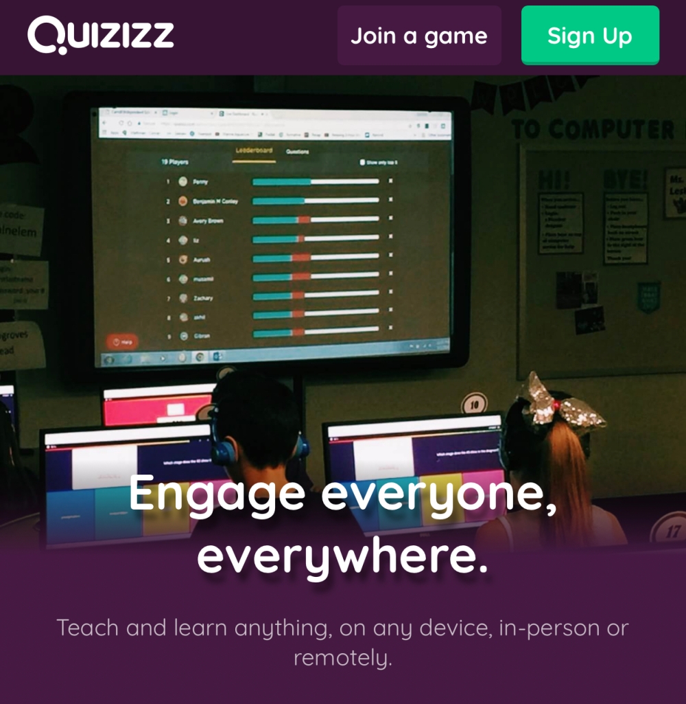 Quizizz A Perfect Tool For Teachers To Teach And Assess From Home